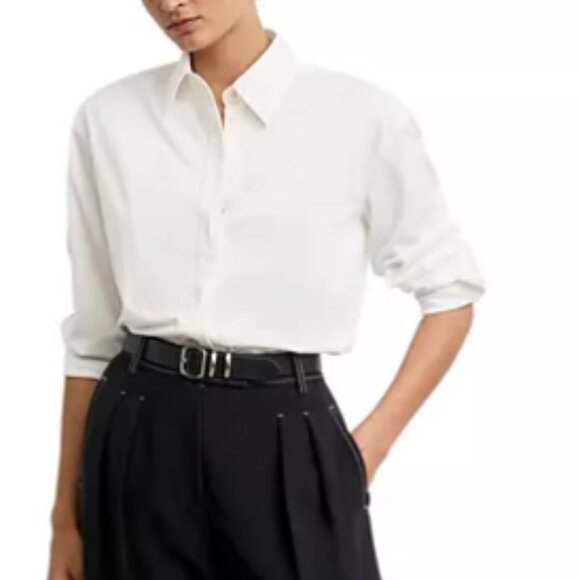 MM LaFleur Filomina Friday Shirt - Knit Poplin - Lg - NWT! - Picture 5 of 5